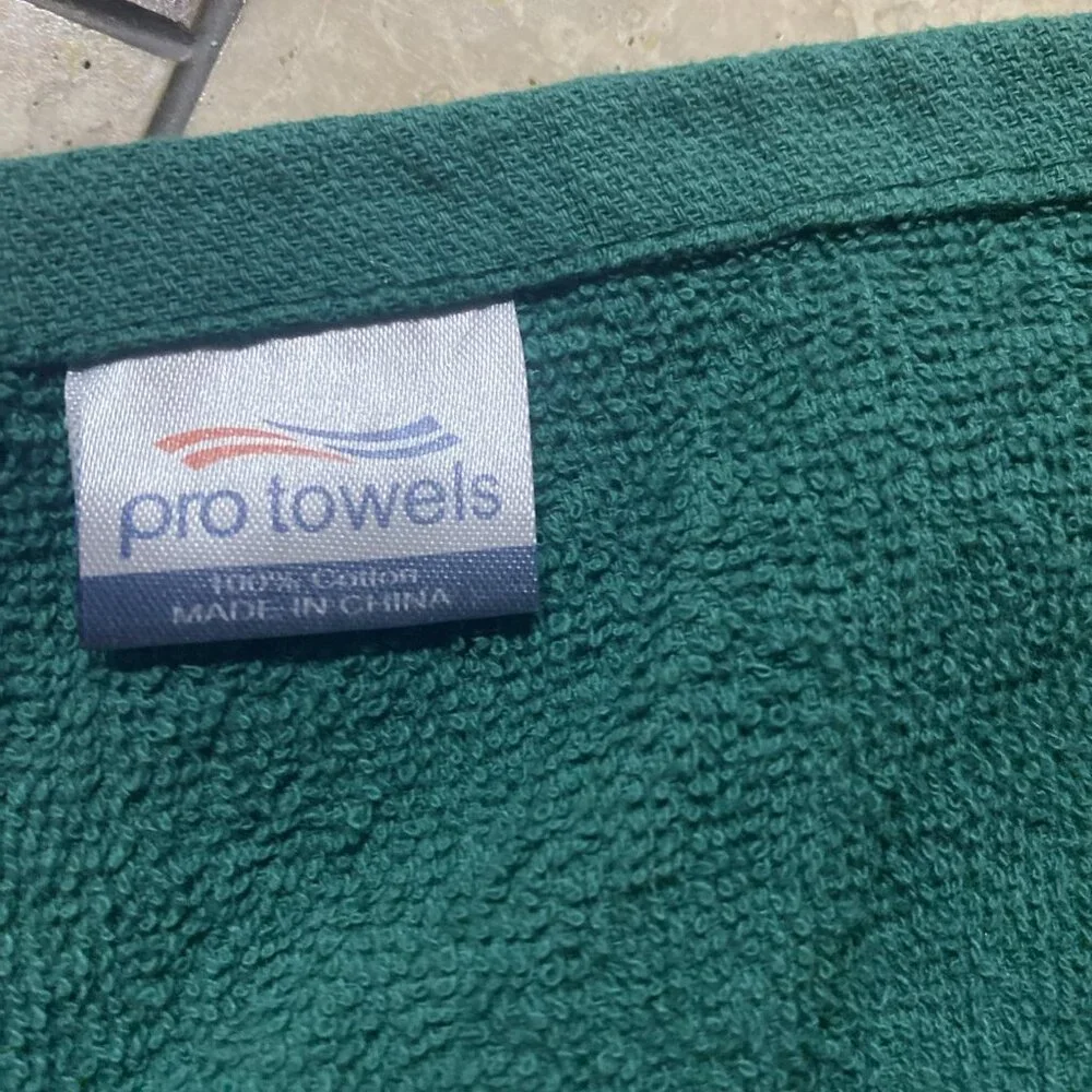Virginia Tech Hokies Green Rally Towel 14.5